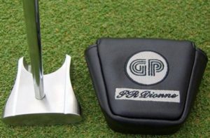 Side saddle GP putter with the cover head